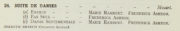 Detail from the programme listing 'Suite de Danses' at the ISTD's Annual Dance Festival, 1927. RDC/MA/04/01/0002